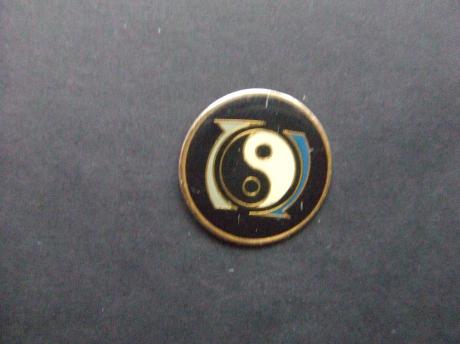 Yin en Yang Chinese begrippen logo